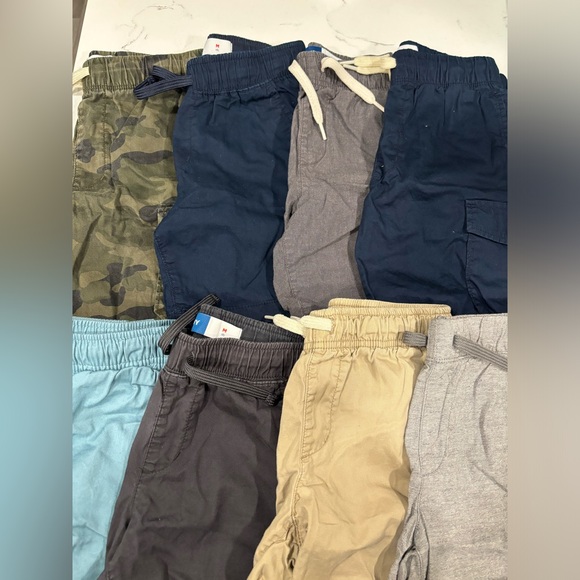 Boys Old Navy Khaki & Cargo Shorts Bundle - Picture 2 of 9